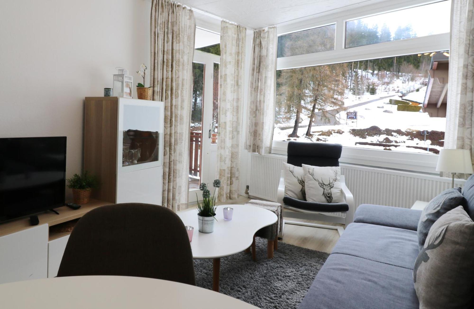 Kurhotel Schluchsee App 1511 - Schwarzwaldhirsch - Mit Innenpool Und Sauna, 施卢赫湖 外观 照片